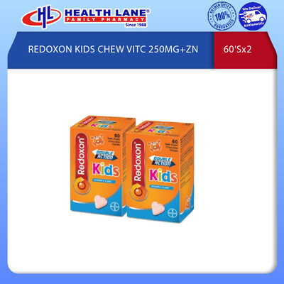 REDOXONKANAK-KANAKS CHEW VITC 250MG+ZN 60'Sx2